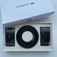 ราคา Lacoste เซ็ทเข็มขัด 2 หัว สามารถถอดเปลี่ยนหัวได้ (7786652551)