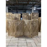 ราคา ฉากกั้นห้องไม้สักทองสูง1ม. (15537765182)