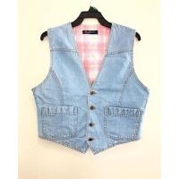 ราคา เสื้อกั๊กยีนส์ แบรนด์Mc Jeans ไซส์L อกFree ช่วงลำตัวประมาณ38” ชายเสื้อ34” ยาว18.5” (1998793581)