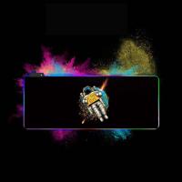 ราคา แผ่นรองเมาส์มีไฟ RGB Gaming Mousepads แผ่นรองเม้าส์สำหรับเล่นเกมส์ แผ่นรองเมาส์ขนาดเล็ก (13237633190)
