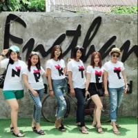 ราคา เสื้อยืดสกรีนลายตัวอักษร (2820283630)