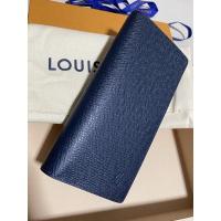ราคา LV Wallet Brazza สีน้ำเงิน Blue Marine (11116966826)