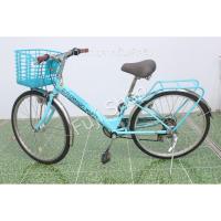 ราคา จักรยานแม่บ้านญี่ปุ่น - ล้อ 24 นิ้ว - มีเกียร์ - สีฟ้า [จักรยานมือสอง] (16971673609)