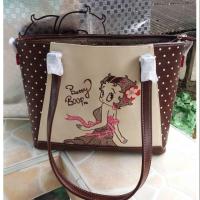 ราคา กระเป๋าสะพายข้าง ทรงช้อปปิ้ง แบรนด์แท้ betty boop (1742738980)