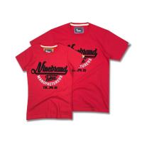 ราคา 9nine เสื้อสกรีนกำมะหยี่ รุ่น VL432 (สีแดง) (4407881121)