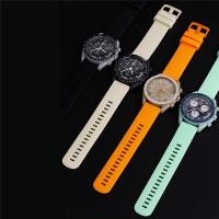 ราคา สายนาฬิกาข้อมือซิลิโคน กันน้ํา สีสันสดใส 20 มม. สําหรับ Garmin And MoonSwatch ผู้ชาย และผู้หญิง (15097559774)