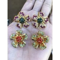 ราคา SWAROVSKI เข็มกลัด รูปดอกไม้ คุณภาพสูง สําหรับผู้หญิง (17994874661)