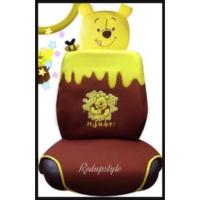 ราคา หุ้มเบาะพร้อมหุ้มหัวเบาะ หมีพูห์ Pooh ลิขสิทธิ์แท้ (931102529)