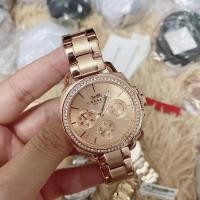 ราคา Coach Ladies BOYFRIEND Multi-function rose tone Watch (17230088108)