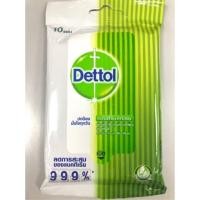 ราคา ผ้าเปียก Dettol แอนตี้แบคทีเรีย เช็ดทำความสะอาด (5220339546)