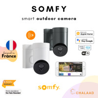 ราคา Somfy Smart Outdoor Camera กล้องวงจรปิดรักษาความปลอดภัยภายนอกบ้านอัจฉริยะ Apple HomeKit / Google Home / Alexa (19371719804)