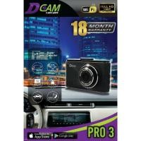 Dcam Full HD 1080P กล้องติดรถยนต์ รุ่น Pro3