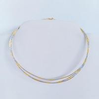 ราคา สร้อยคอแฟชั่นโชคเกอร์ชุบ 2 กษัตริย์ ขนาด 1,5 mm. ยาว 16 นิ้ว (15113298164)