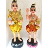 ราคา กุมารทอง (องค์ใหญ่) หนุนนำโชคลาภ ค้าขายรำ่รวย เนื้อเรซิ่นแต่งผ้า (3921481133)