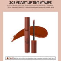 ราคา [SALE/แท้] 3CE VELVET LIP TINT #TAUPE (6629078818)