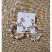 ราคา ต่างหู ล้อมมุก เพชร สวยงาม (20878276413)