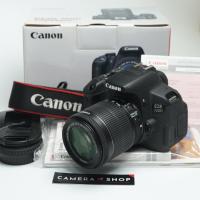 ราคา Canon 700D + 18-55 STM อดีตศูนย์ ชต.6,2xx (20352229792)