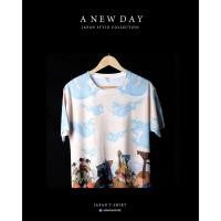 ราคา A NEW DAY 136 เสื้อสไตล์ญี่ปุ่น japan tattoo ลายมังกรญี่ปุ่น (5318028978)