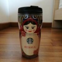 ราคา แก้วstarbucksตุ๊กตาแม่ลูกดกรัสเซีย 12 oz สินค้าใหม่แกะกล่อง (1010687690)