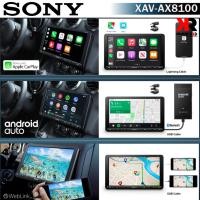ราคา SONY XAV-AX8100 เครื่องเสียงรถยนต์โซนี่รุ่นใหม่ล่าสุด2022 Apple CarPlay ร่วมกับ IPhone / Android Auto มือถือแอนดรอยด์ (14468812279)