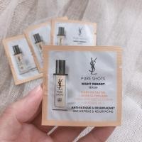 ราคา เซรั่มฟื้นบำรุงผิว Yves Saint Laurent PURE SHOTS NIGHT REBOOT SERUM 1 ml (5593082763)