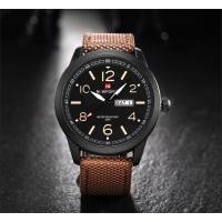 ราคา หรูหราในราคาเบาๆนาฬิกาข้อมือชาย กันน้ำ naviforce watch แท้ รุ่นNF9101-BYBN สายผ้าไนล่อน ของแท้100% (840355612)