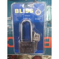ราคา แม่กุญแจ ลูกปืน 40 mm.คอยาว กุญแจ ลูกกุญแจ bliss (88817545)