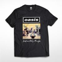 ราคา อ่อนนุ่ม 6 พร้อมส่ง เสื้อยืด พิมพ์ลายวงร็อค Oasis Definitely Maybe BAND สไตล์อินดี้ร็อคร็อค ิง T-shirt (23071967033)