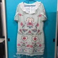 ราคา จั๊มสูท สาวอวบป้ายsomething ไซส์44” (5001348237)