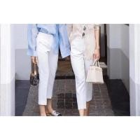 ราคา 7 ส่วนผ้าฮานาโกะ สีขาว (3149654509)