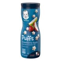 ราคา Gerber Graduates Puffs Cereal Snack, Strawberry Apple Naturally Flavored with Other Natural Flavors, 1.48 Ounce (1236820286)