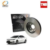 ราคา Compact Brakes จานเบรค จานดิสเบรคหน้า สำหรับ Toyota Altis โตโยต้า อัลติส ปี 2014-2018 (15145256889)