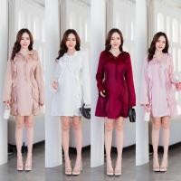 ราคา Ava dress เดรสระบายแขนยาว (23985577422)