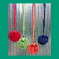 ราคา กระเป๋าถักห้อยคอ #Handmade (6517844525)