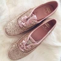 ราคา รองเท้า Keds x KATE SPADE Champion Glitter แท้มือ 2 ของแม่ค้าเองไซต์ 37.5 (4482569588)