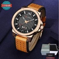 ราคา Curren นาฬิกาข้อมือผู้ชาย Sport Military แสดงวันที่ เข็มเล็กๆนใช้ได้จริง C8291 (2064209899)