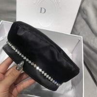 ราคา ▧▲หมวกเบเรต์ประดับเพชร DIOR (22359307123)