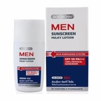 ราคา Dr.Somchai MEN SUNSCREEN MILK LOTION SPF 50 PA+++ กันแดด (731151634)