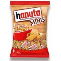 ราคา Hanuta FERRERO เวเฟอร์กรอบ สอดไส้ช็อคโกแลต+เฮเซลนัท (25450703312)