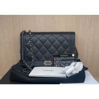 ราคา BU220604068] Chanel / WOC Boy Caviar RHW (12594166596)
