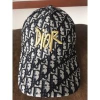 ราคา หมวกแก๊ปดิออร์ลายผ้าปัก (6370829509)