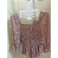 ราคา เสื้อแขนสามส่วนชีฟอง (8503433040)