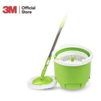 ราคา Scotch-Brite® ชุดถังปั่น รุ่น "ถังเดี่ยว-สีเขียว" Single Spin Bucket (21472279844)