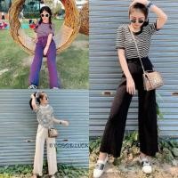 ราคา เซทเสื้อและกระโปรง SpinnyHouse ชุดเซตไหมพรมลายริ้ว ผ้าไหมพรมทอแน่นๆ งานปังฮิตสุด ได้ทั้งเสื้อทั้งกางเกงเลยจ้า #✅รุ่น (6590459126)
