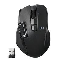 ราคา [ส่งตรงจากญี่ปุ่น✈]Elecom Mouse Wireless (รวมตัวรับสัญญาณ) M ขนาด 6 ปุ่ม DUAL Series พร้อมฮาร์ดแวร์ Macro Side Wheel Fast Scrolling Ultimate Blue Sensor Black M-DWM01DBBK (13816193037)