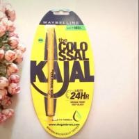 ราคา Maybelline The Colossal Kajal(ซีลกระดาษเลอะ ไม่สวยขอคนรับได้) ที่เขียนขอบตา คมเข้ม ความลับของสาวอินเดีย (1770911159)