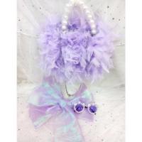 ราคา กระเป๋าฟรุ้งฟริ้ง กระเป๋าขนนก กระเป๋าขนไก่ แต่งด้วยสายมุก พร้อมสายสะพายโซ่ (12835720414)