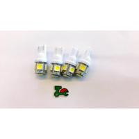 ราคา ไฟหรี่ ไฟเลี้ยวสีขาว 5ชิพ (t10) (2คู่) (2064866836)