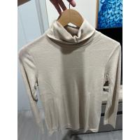 ราคา Uniqloเสื้อคอเต่ากำมะหยี่แขนยาวสีน้ำตาลอ่อน (20283999201)