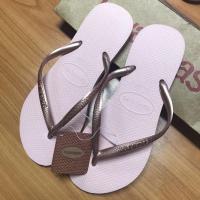 ราคา พร้อมส่ง!!! HAVAIANAS SANDALIAS SLIM FEMALE สีชมพู (3256388957)